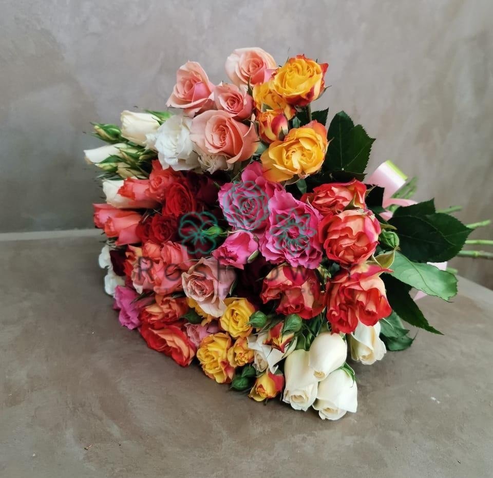 Букет цветов из: Розы в Карабаново