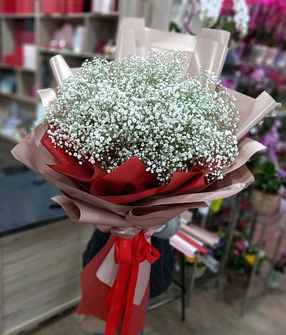 Букет цветов из: Гипсофила в Карабаново