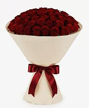 Букет 101 Бордовая роза Блэк Бакарра #REPLACE_PRED# Карабаново