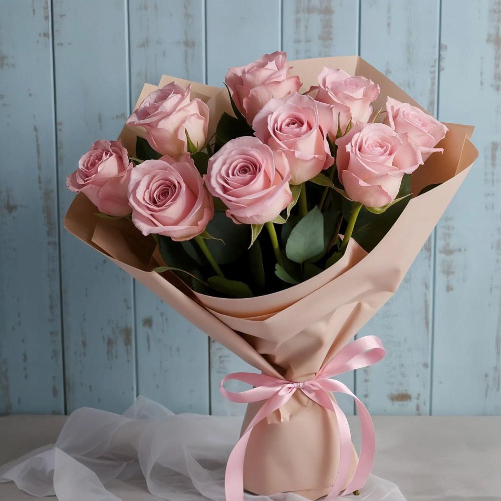 Букет цветов из: Розы в Карабаново