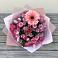 Букет цветов из: Розы, Герберы и Хризантемы в Карабаново