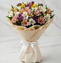 Букет цветов из:  Альстромерии в Карабаново