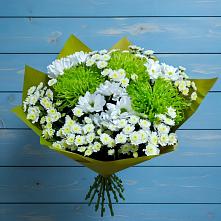 Букет цветов из:  Хризантемы #REPLACE_PRED# Карабаново