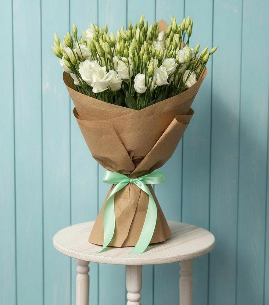 Букет цветов из: Лизиантусы в Карабаново