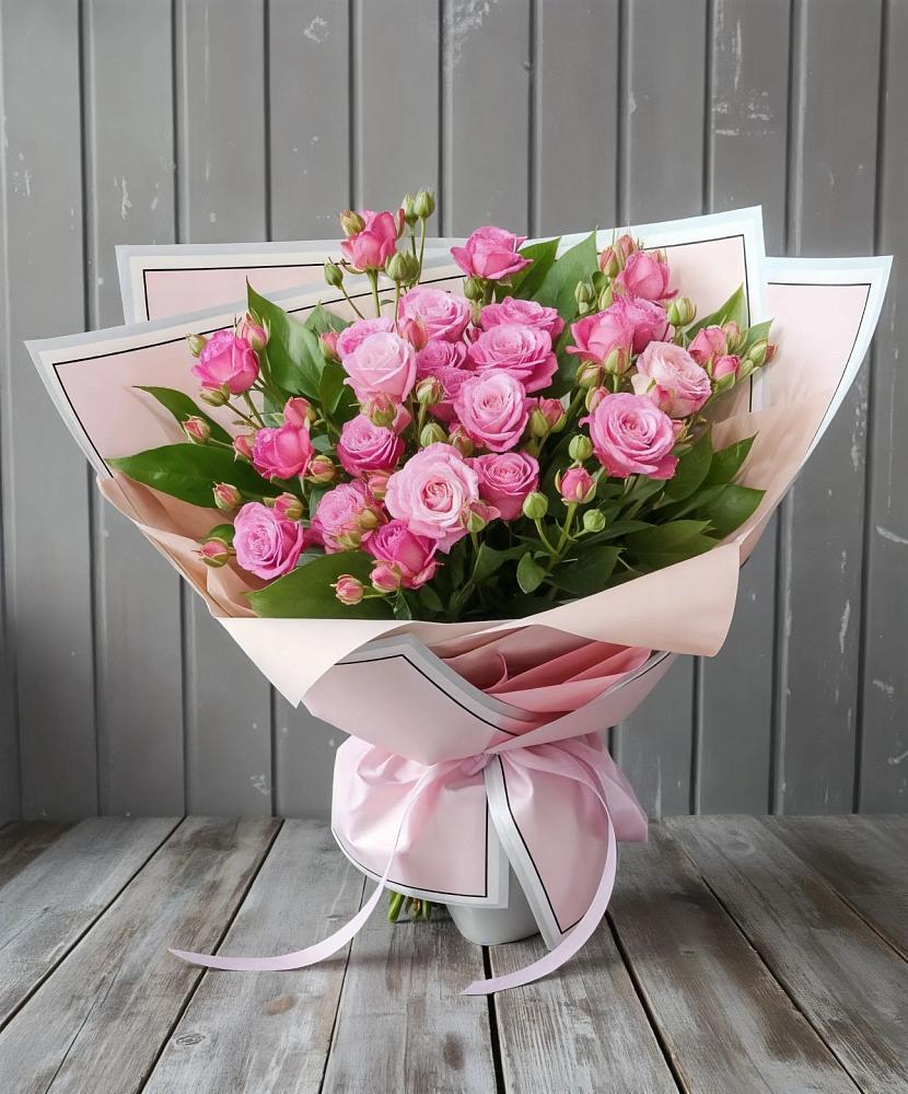 Букет Розовый кустик в Карабаново