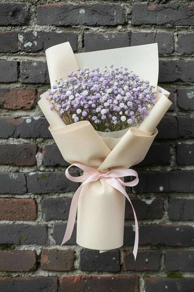 Букет цветов из: Гипсофила в Карабаново