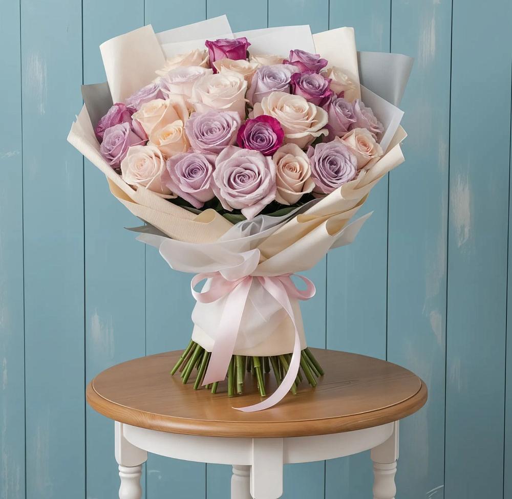 Букет цветов из: Розы в Карабаново