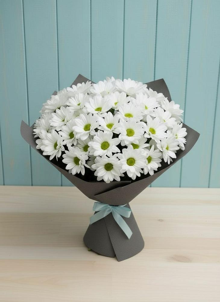 Букет цветов из: Хризантемы в Карабаново