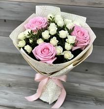 Букет цветов из:  Розы в Карабаново