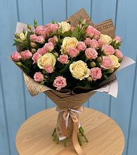 Букет цветов из:  Розы в Карабаново