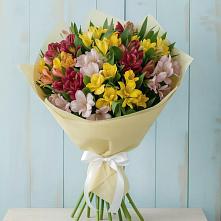 Букет цветов из:  Альстромерии в Карабаново