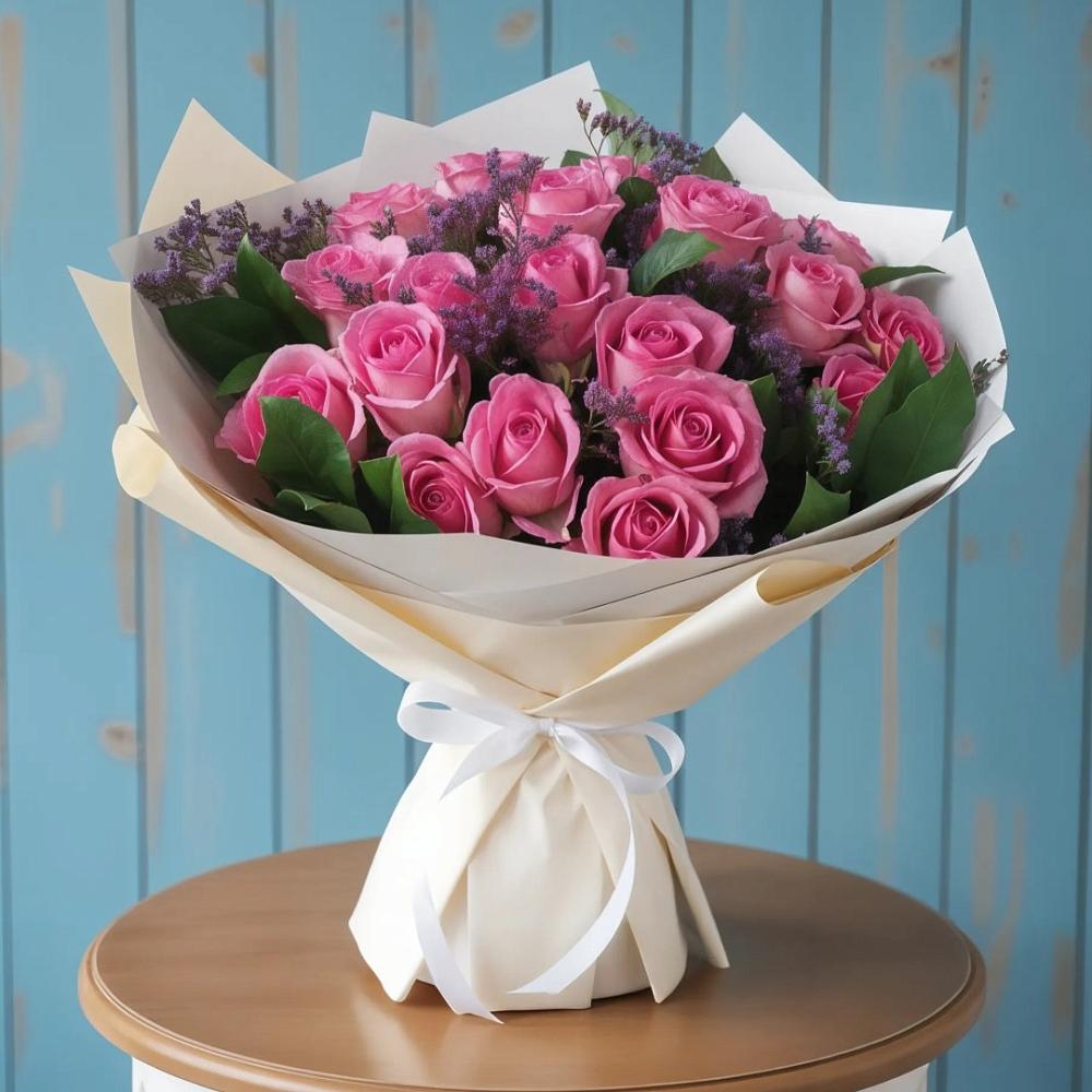 Букет цветов из: Розы в Карабаново